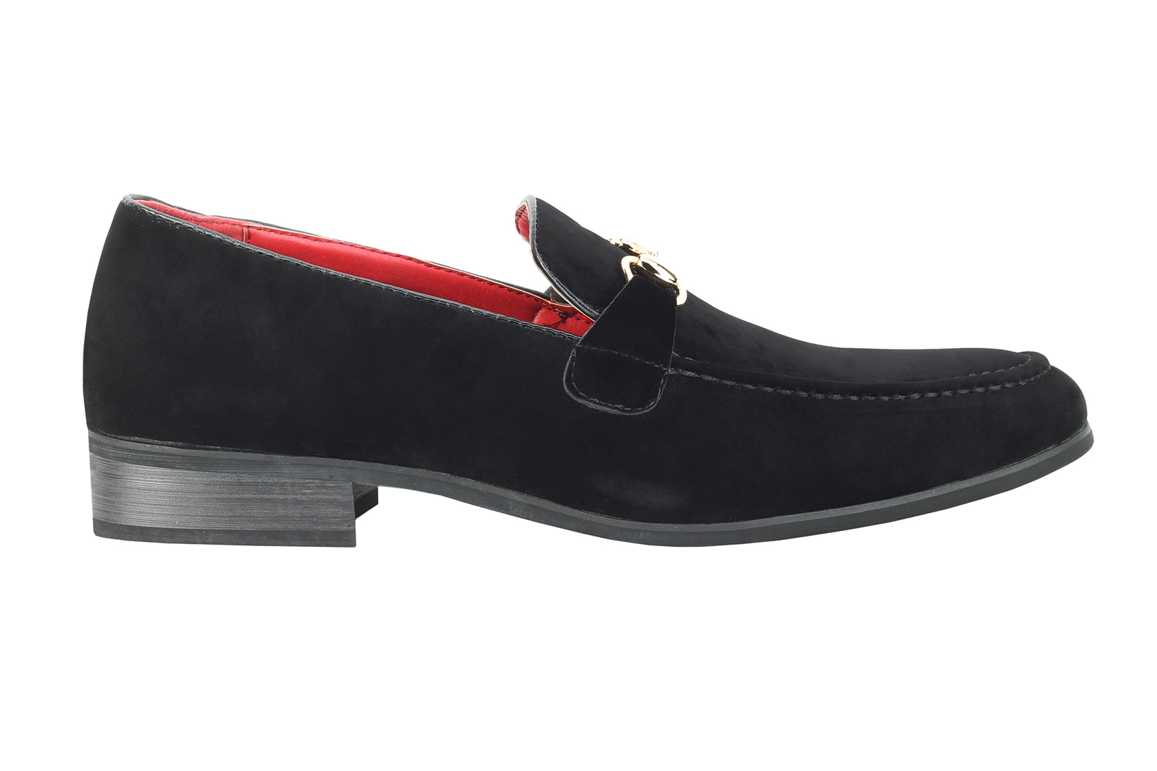 Mens black 2024 suede loafers uk